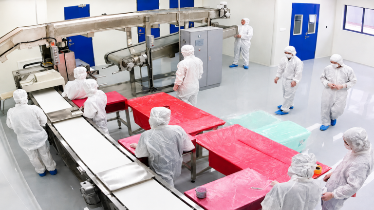 Clean room production line for high-cleanliness rubber compounds | 高洁净度橡胶混炼胶洁净室生产线